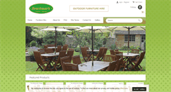 Desktop Screenshot of benchmarkgardenfurniture.co.uk