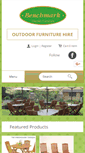 Mobile Screenshot of benchmarkgardenfurniture.co.uk